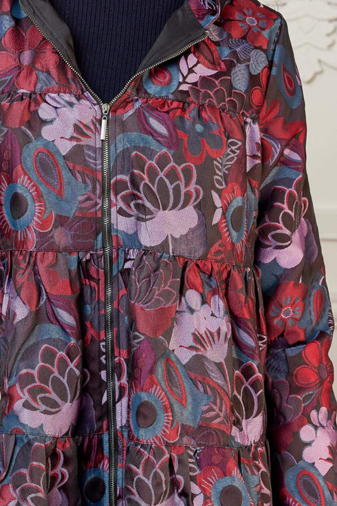 Maybelle Jacket - Purple Bloom