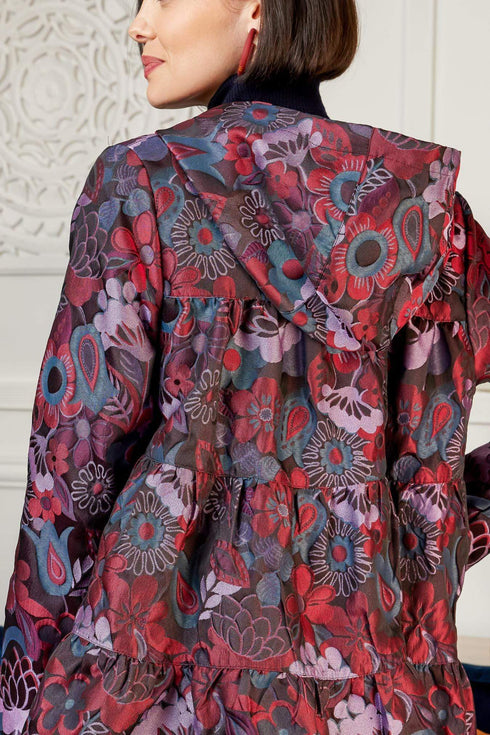 Maybelle Jacket - Purple Bloom