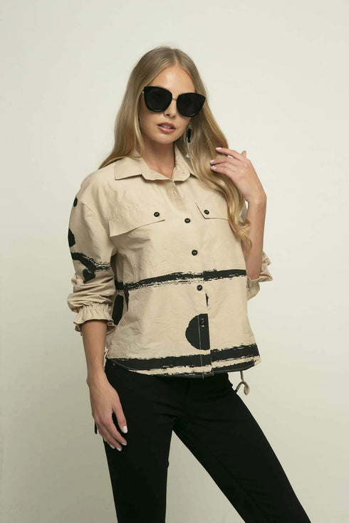 Tristan Jacket - Coffee Float