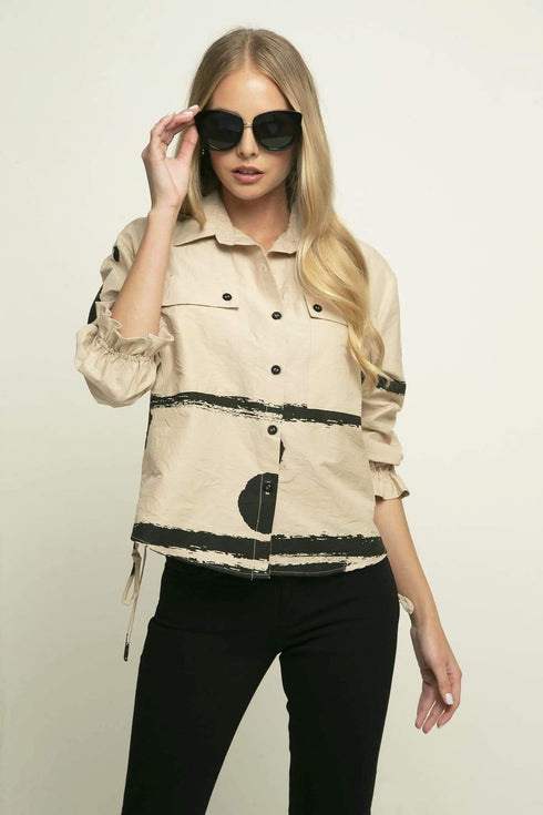 Tristan Jacket - Coffee Float