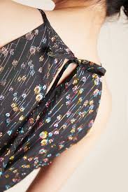 Edita Halter Metallic Clip Dot Jumpsuit