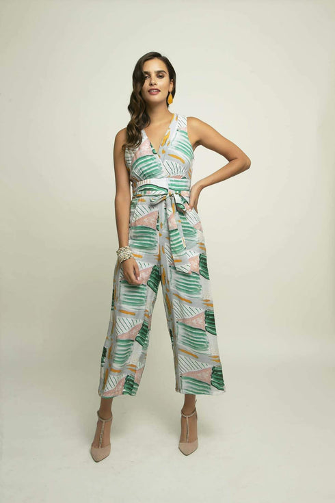 Gable Jumpsuit - Rum Baba