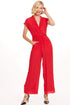 Tate Jumpsuit - Valentine Dot