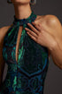 Velvet Halter Jumpsuit