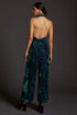 Velvet Halter Jumpsuit
