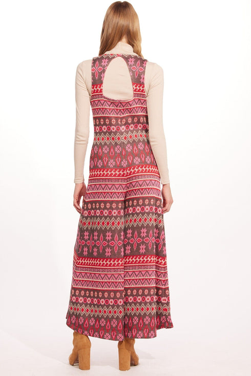 Apres -ski knit Jumpsuit – Pink Hinterlands