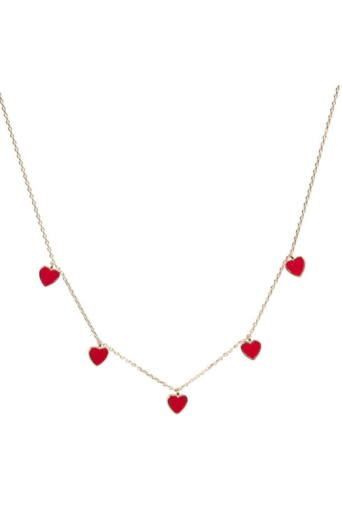 Red Heart Necklace