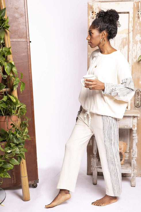 Chia Zen Stripe Jogger Pant