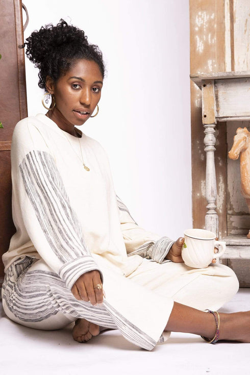 Chia Zen Stripe Jogger Pant