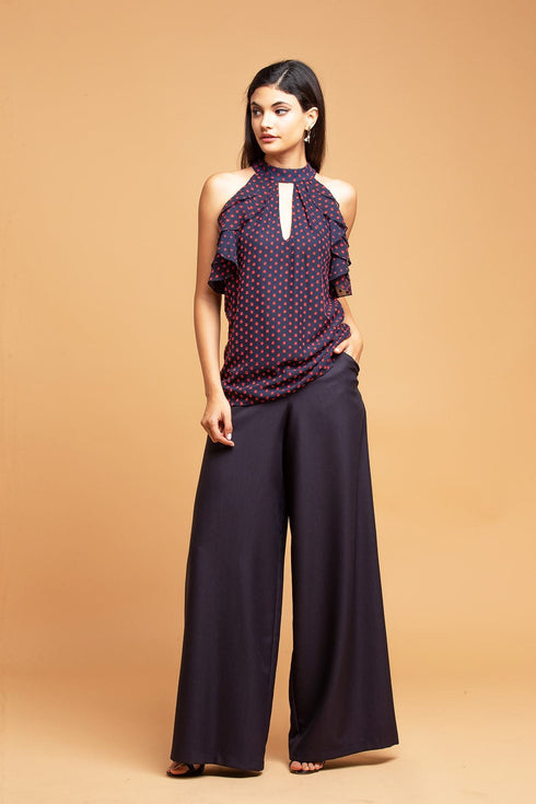 Hepburn Black woven fabric