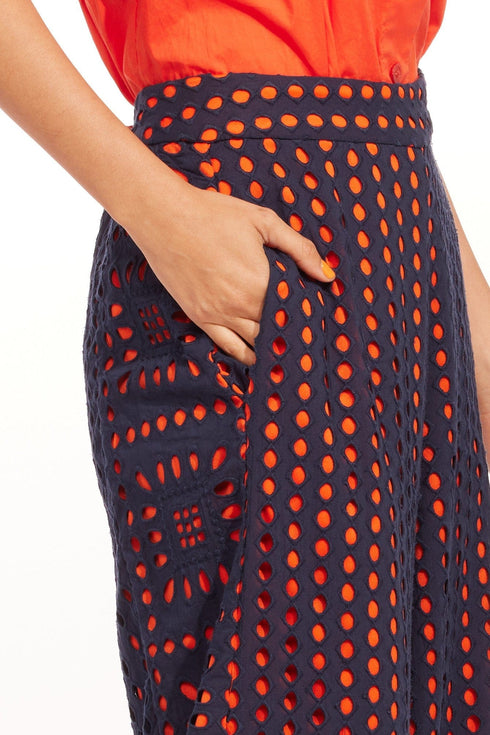 Hollis Pant - Grenada Eyelet