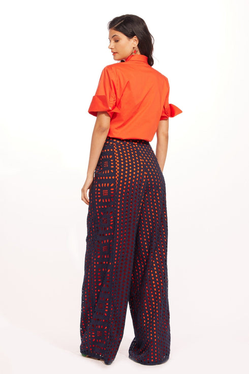 Hollis Pant - Grenada Eyelet