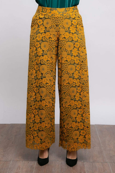 Lillia Lace Wide Leg Pants