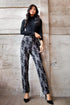 Nash Pants - Black and White Gingham