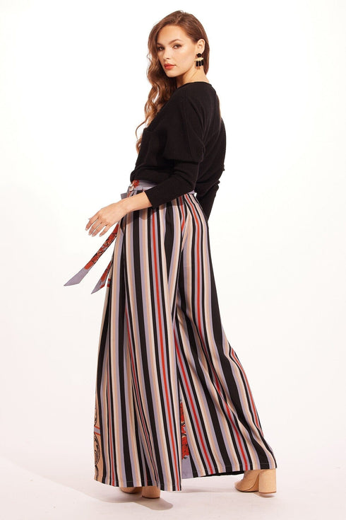Salinger Wide Leg Pants-Arabesque