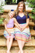 Aluna Skirt in Rum Sunset - Girls