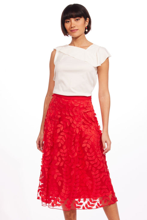 Amanda Skirt - Red Vine