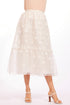 Tulle Midi Skirt - Snowflake Dot