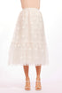 Tulle Midi Skirt - Snowflake Dot