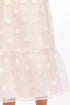 Tulle Midi Skirt - Snowflake Dot