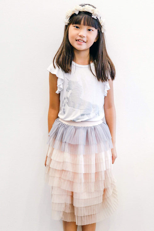 Cake Tiered Tulle Skirt - Girls