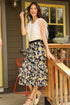 Daisy Tiered Midi Skirt