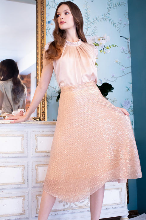 Dorset Skirt - Champagne