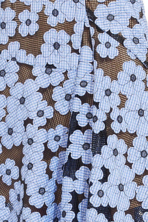 Ellen Skirt - Daisy Blue
