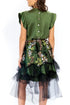 Everette Skirt – Emerald Meadow