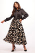 Floral Applique Skirt