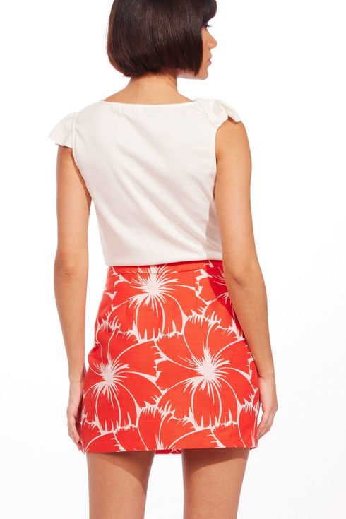 Illy Skirt - Scarlet Bloom