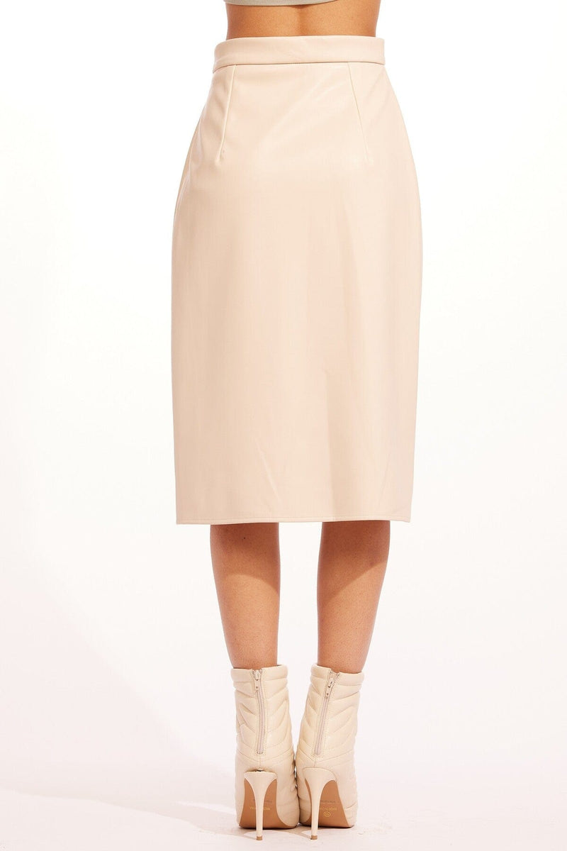 White pencil skirt river clearance island