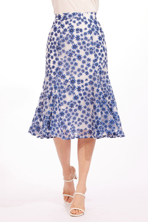 Ligaro Skirt - Blue Bonnett