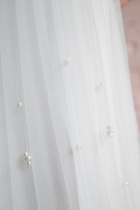 Lila Pearl Tulle Skirt