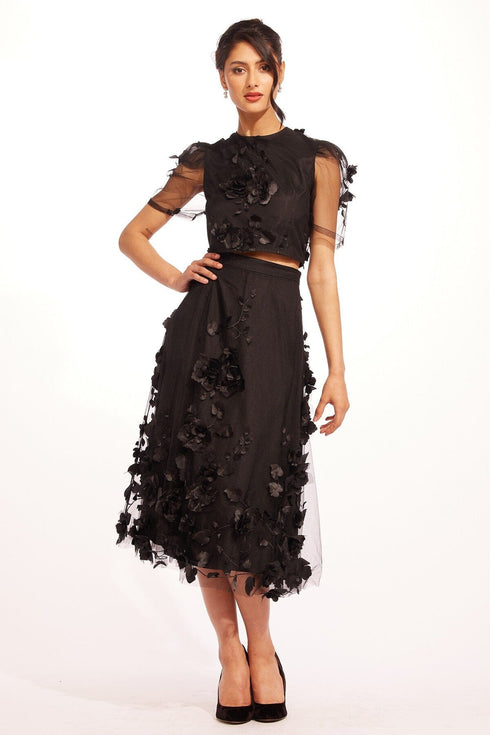 Maja Skirt - Caviar Bloom