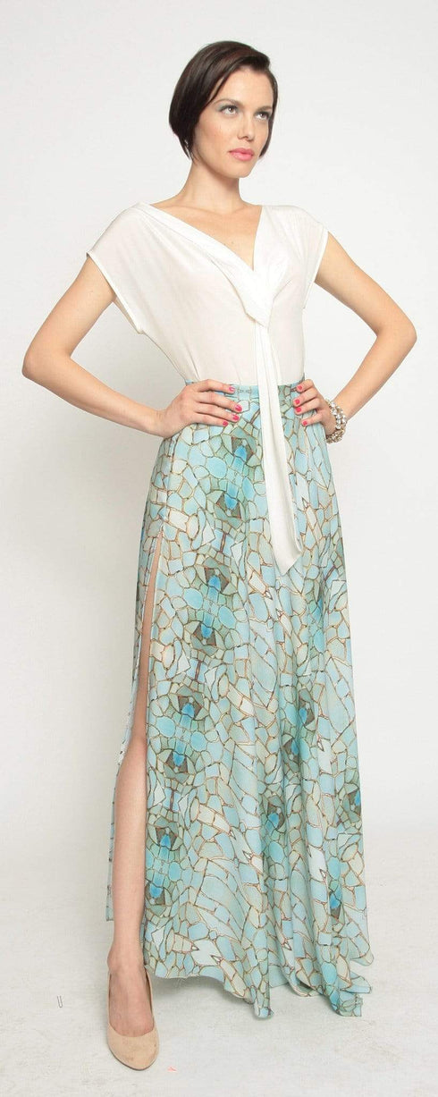 Mena Skirt- Crystal Rock