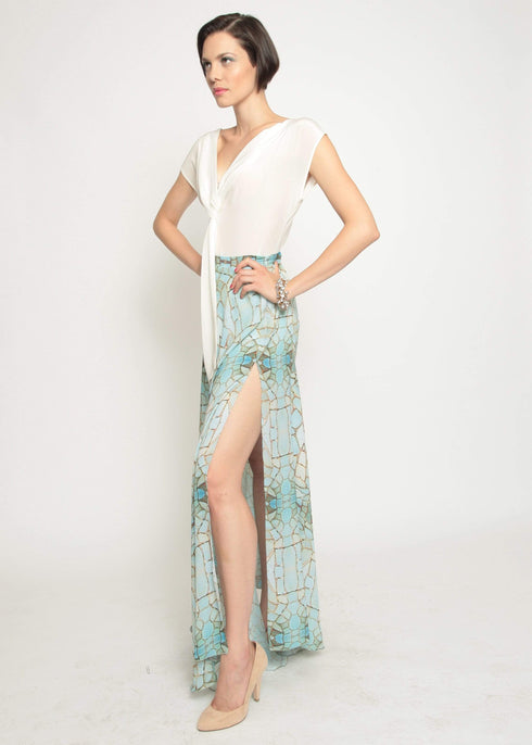 Mena Skirt- Crystal Rock