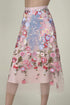Nicola Sequins Midi Skirt - Crepe Soufflé