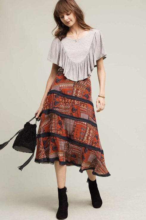 Patchwork Skirt (Petite)