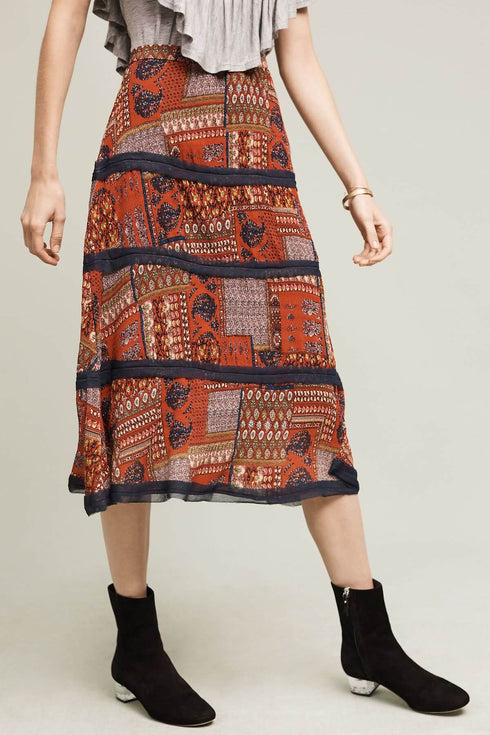 Patchwork Skirt (Petite)