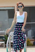 Polka Dot Skirt-Multi