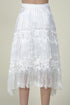 Quin Fringe Skirt - Meringue