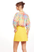 Utility Yellow Mini Skirt