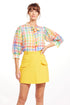 Utility Yellow Mini Skirt