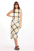 Rita Skirt - Canary Plaid