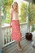 Tatum Skirt - Strawberry Fields