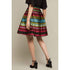 Stripe Taffeta Skirt