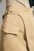 Trouser Wrap Skirt - Khaki