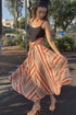 Vanderbilt Skirt - Orange Dreamsicle
