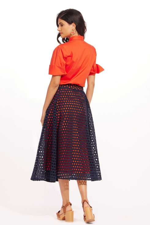 Aishling Skirt - Grenada Eyelet